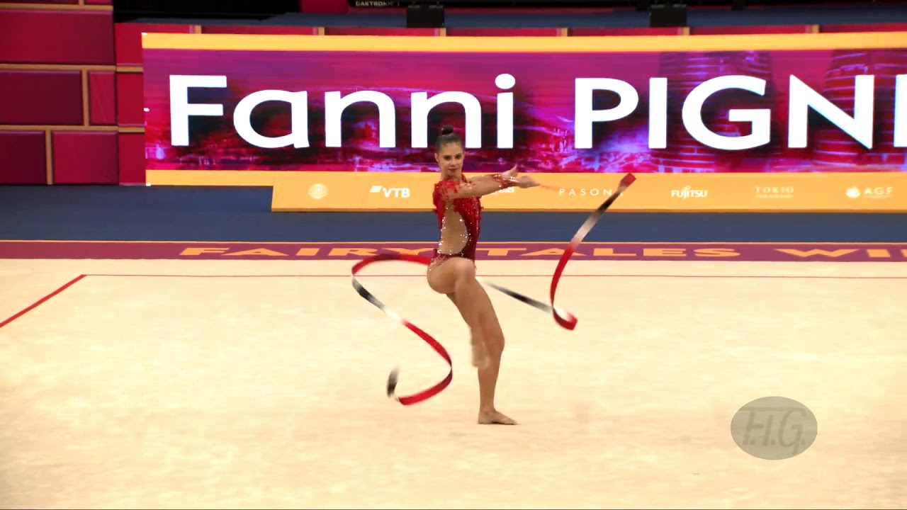 PIGNICZKI Fanni (HUN) - 2019 Rhythmic Worlds, Baku (AZE) - Qualifications Ribbon