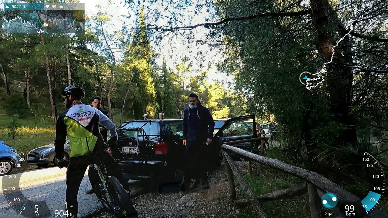 Υμηττός MTB εκπαίδευση