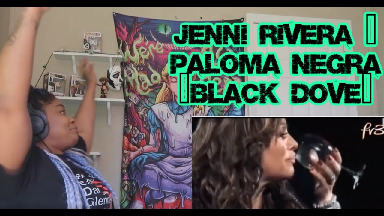 Jenni Rivera - Paloma Negra (Black Dove) REACTION!