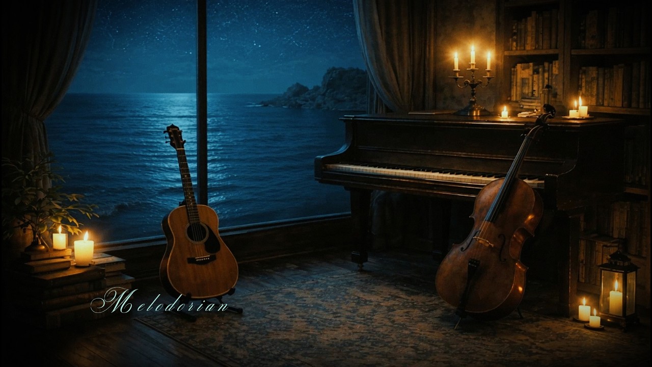 Piano & Guitar — Waves of Time | A Quiet Melancholic Instrumental