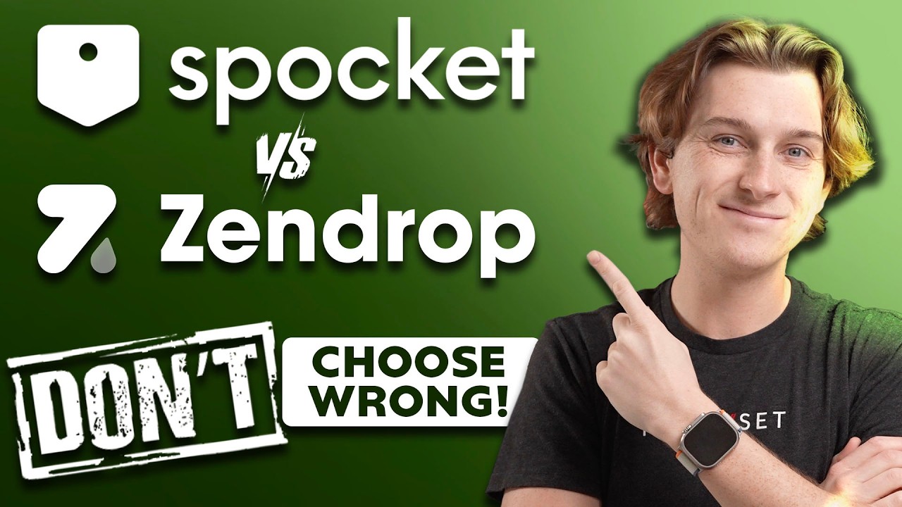 Spocket vs Zendrop: Choosing the RIGHT Platform for Your Dropshipping Business