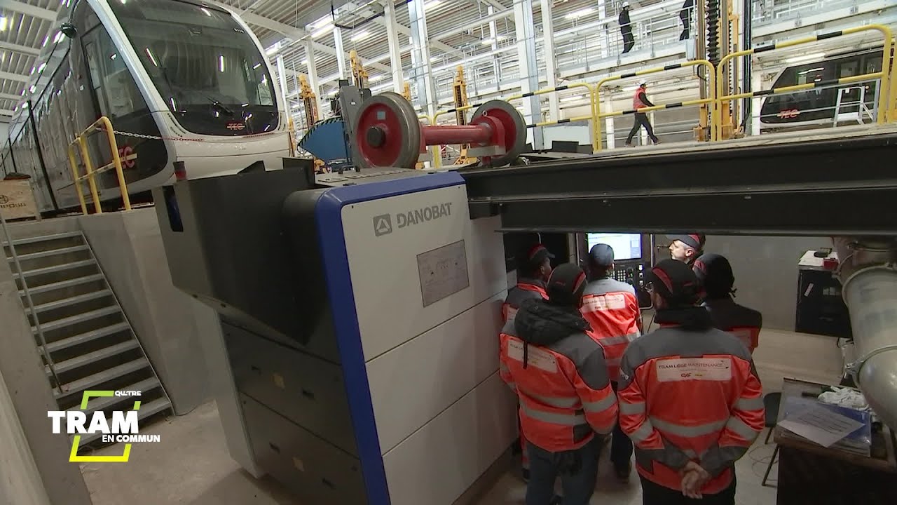 Tram en commun S7#13 : les équipes de maintenance entrent en action