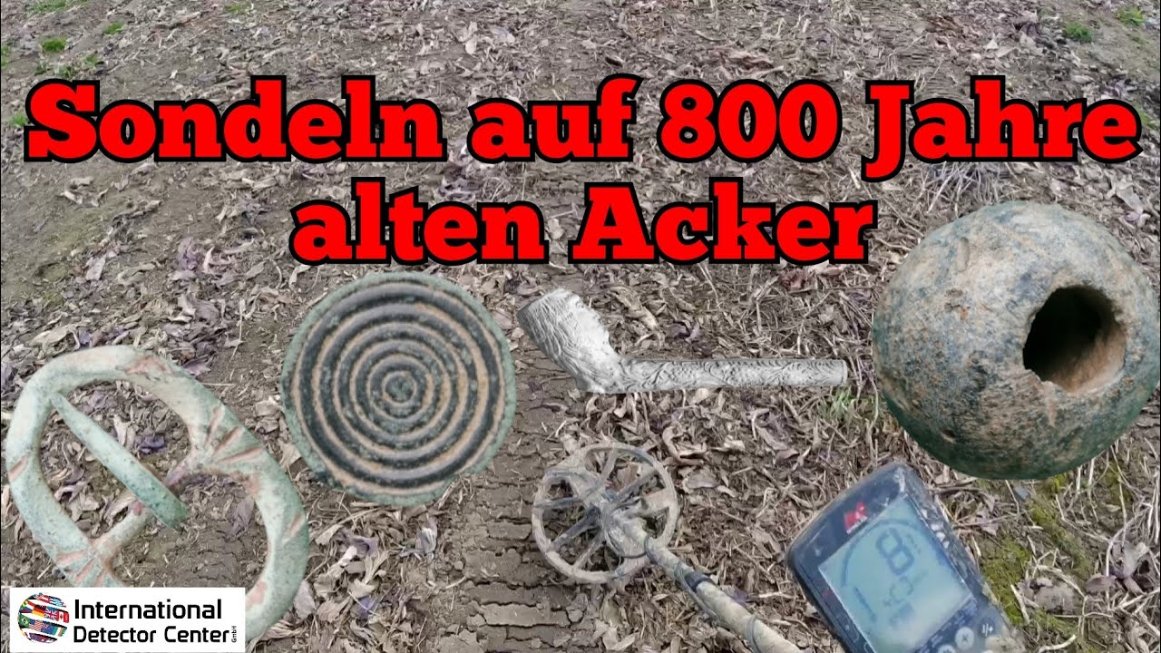 Sondeln auf 800 Jahre alten Acker. Fluch oder Segen?? Metalldetektor Minelab Equinox 600