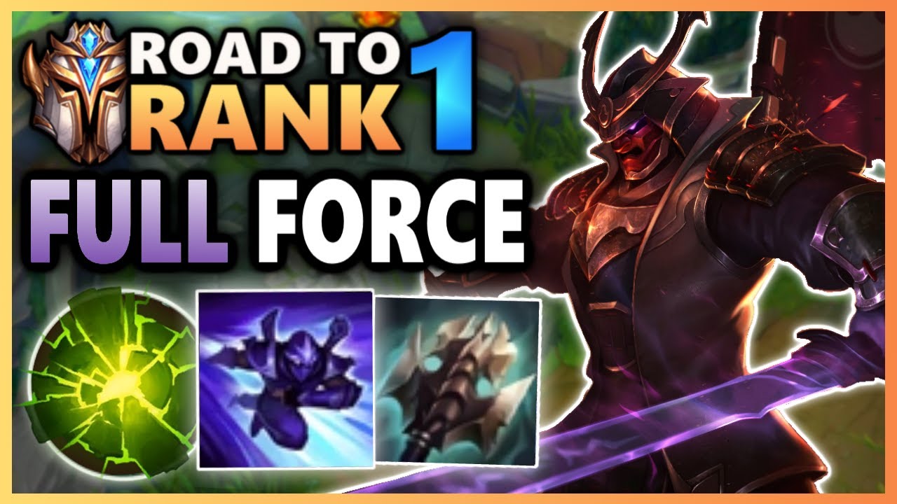 How A Challenger Shen Thinks When He's 100% Tryharding - Road To Rank 1 (#10)