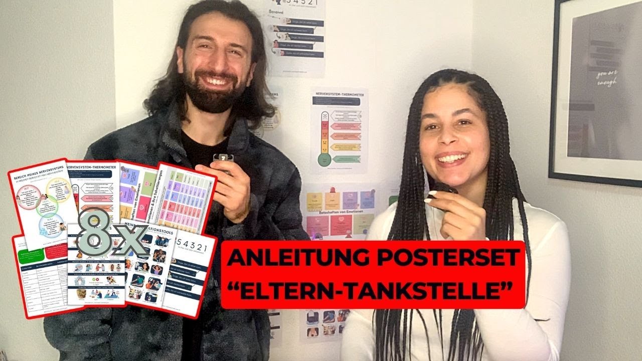Einführungskurs für das Posterset „ElternTankstelle“ Gefühls- & Bedürfnis Posterset