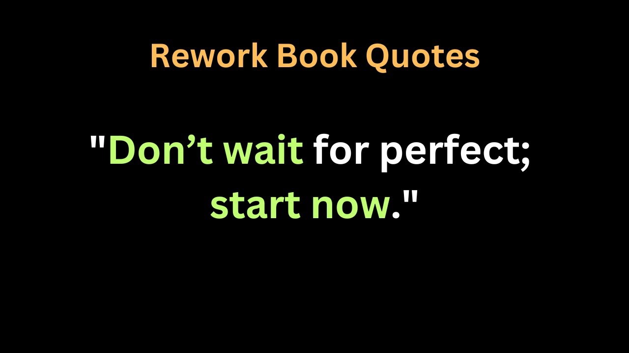 Transform Your Work: ReWork Quotes- Jason Fried - DailyInspireQuotes