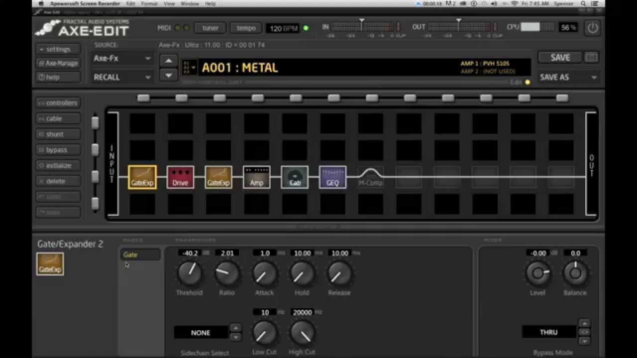 HOMERUN STUDIOS - Axe-Fx Ultra Metal Tone (Official)