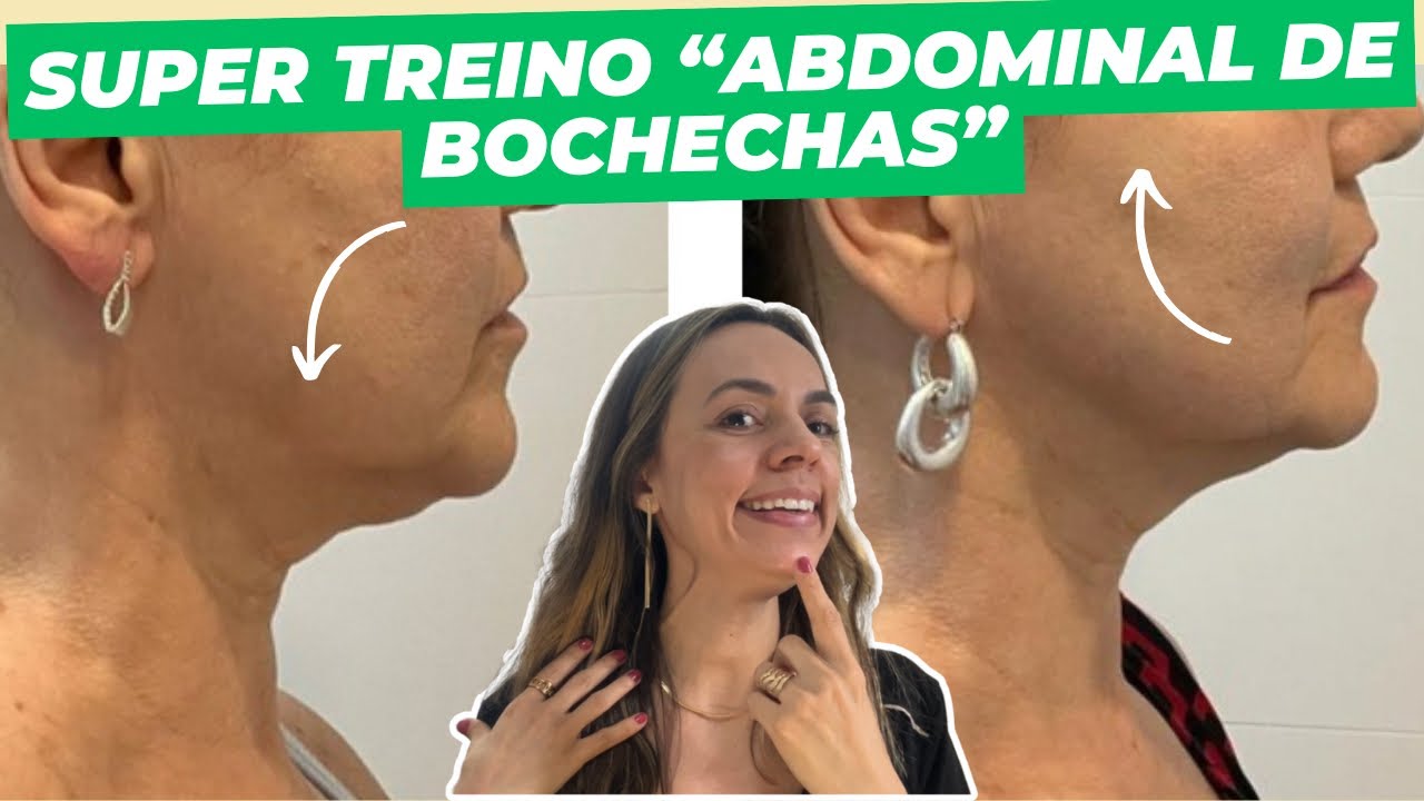 Treinão de Ginástica Facial anti-rosto Caído! Para fazer junto!