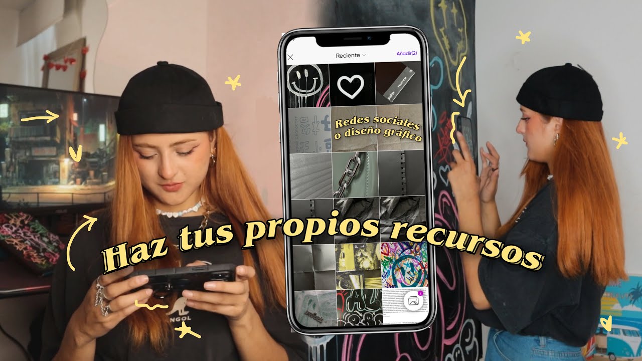 Haz tus propios recursos para crear contenido o diseñar