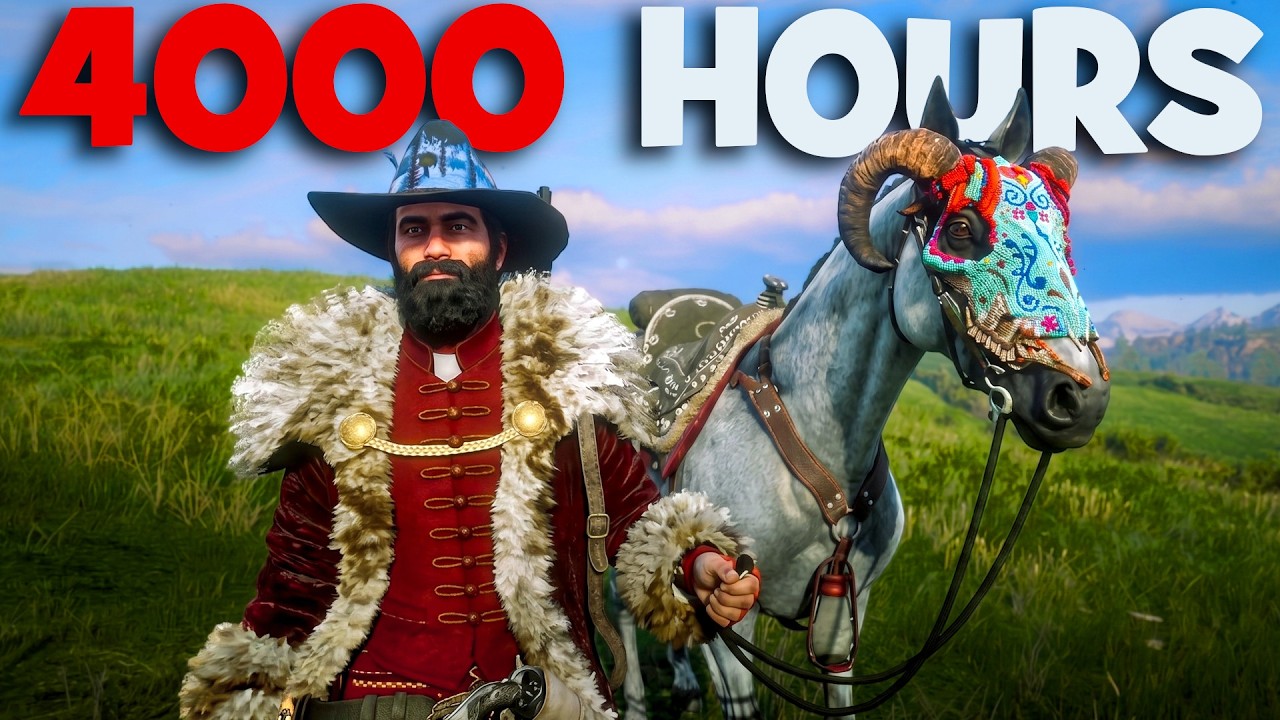 This is What a 4,000-hour Account Looks Like in Red Dead Online!