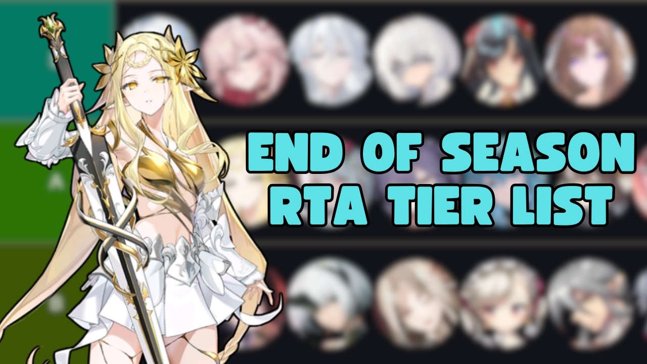 End of Season RTA Tier List