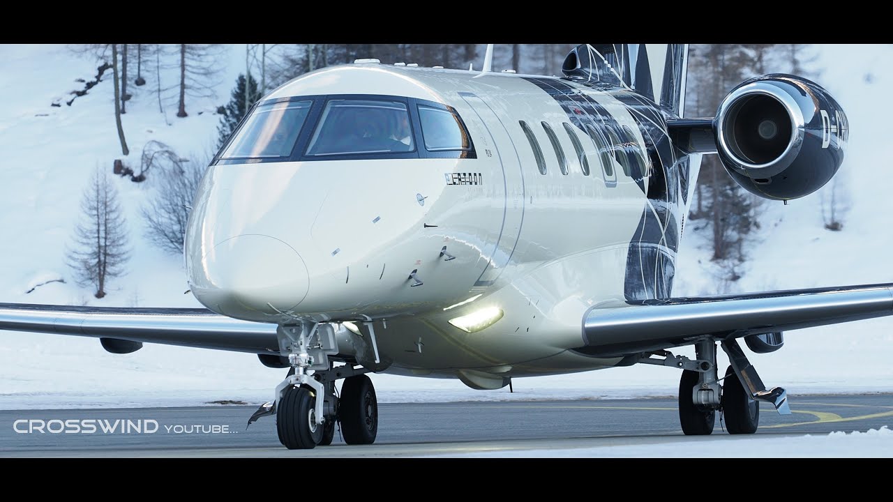 Pilatus PC-24 Special | Engadin Airport Feb. 2022 #Pilatus #PC24 #PlatoonAviation #JetflyAviation