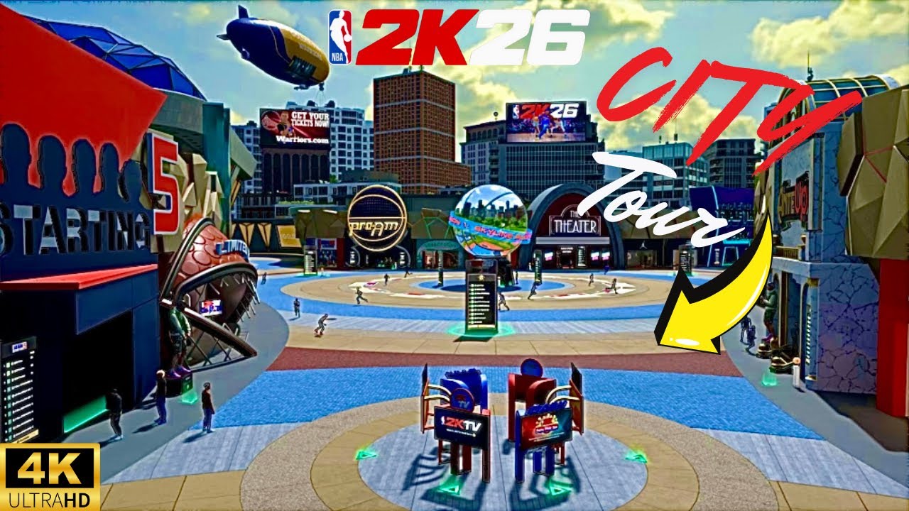 NBA 2K26 - The Whole City Tour From A-Z (Everything New) PS5 Pro