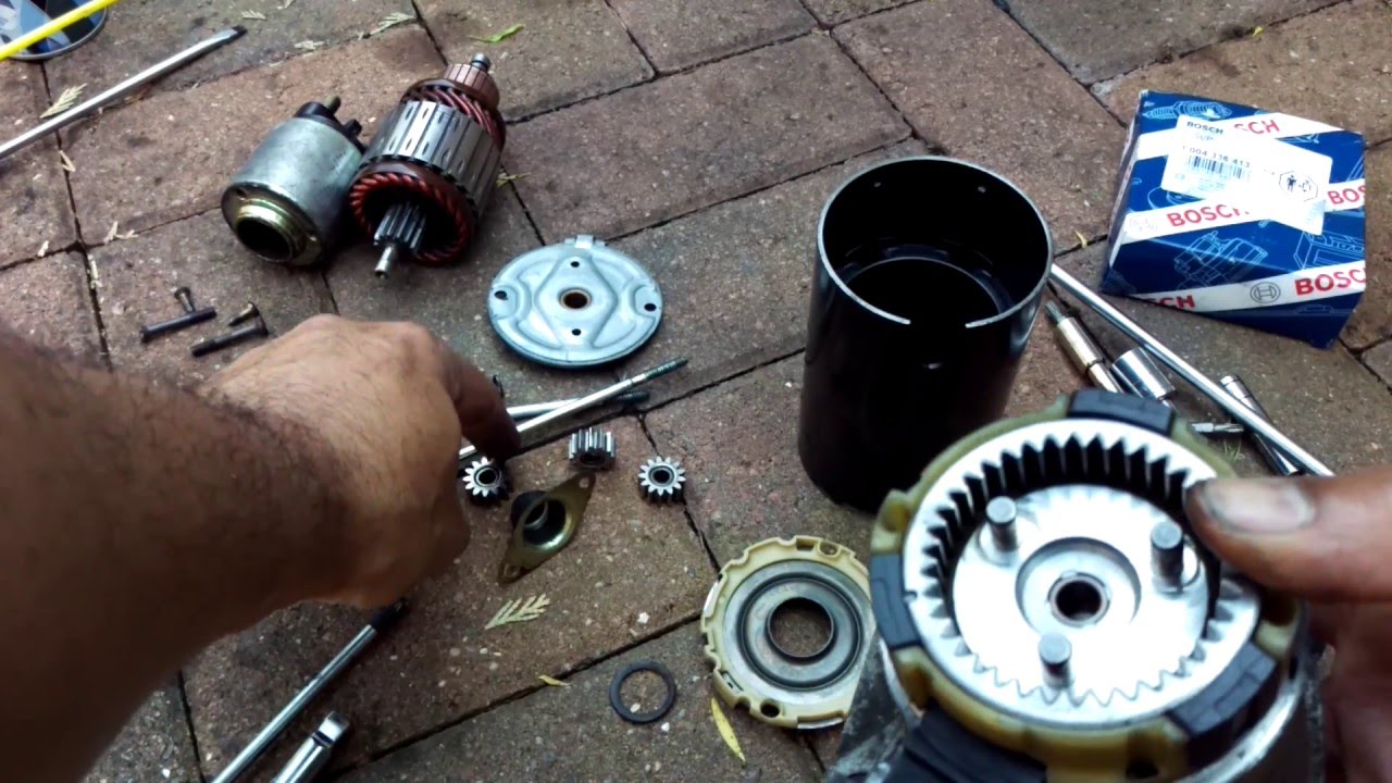 How To Fix a Starter Motor Part 2 Reassembly