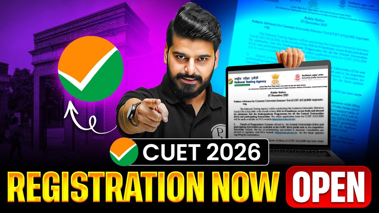 CUET UG 2026 Application Form Released | NTA Official Notice Explained