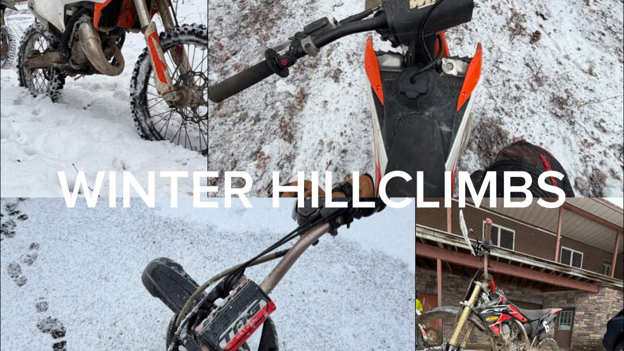 Winter Hillclimbs with me and gav