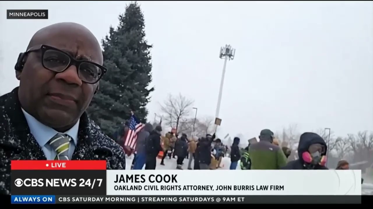 Civil Rights Attorney James Cook Describes Protests and ICE Detentions in Minneapolis