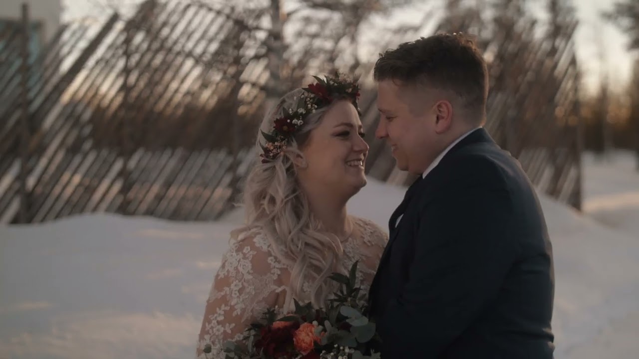 LEA & BASTIEN WEDDINGFILM || NORTHERN LIGHTS RANCH || LEVI FINLAND