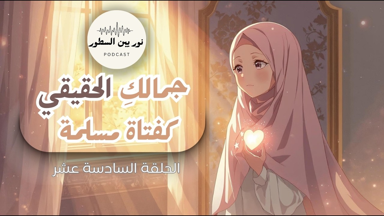 جمالك الحقيقي ليس في وجهك… بل في قلبك 🌙 | اكتشفي جمالك مع الله