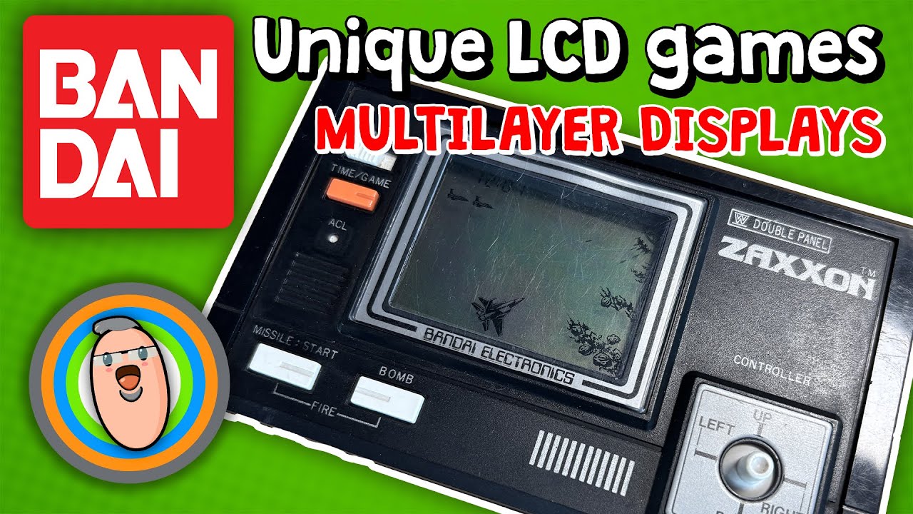 Bandai’s unique MULTILAYER LCD handheld games (plus a look inside)