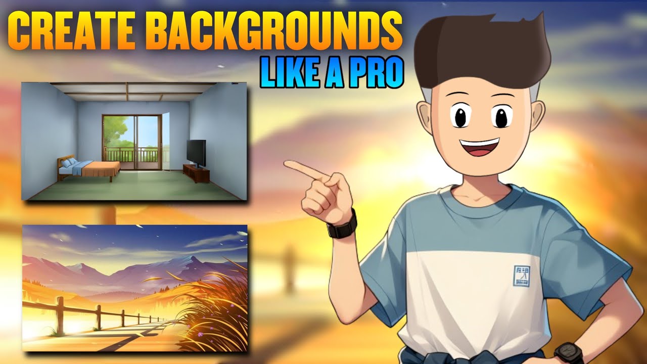 How To Make High Quality Backgrounds In Just Some Simple Steps || Op Animation