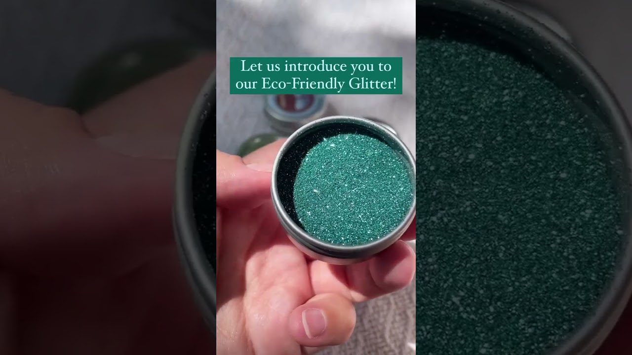 Shine Responsibly with Natural Earth Paint Eco-Friendly Cosmetic Glitter!
