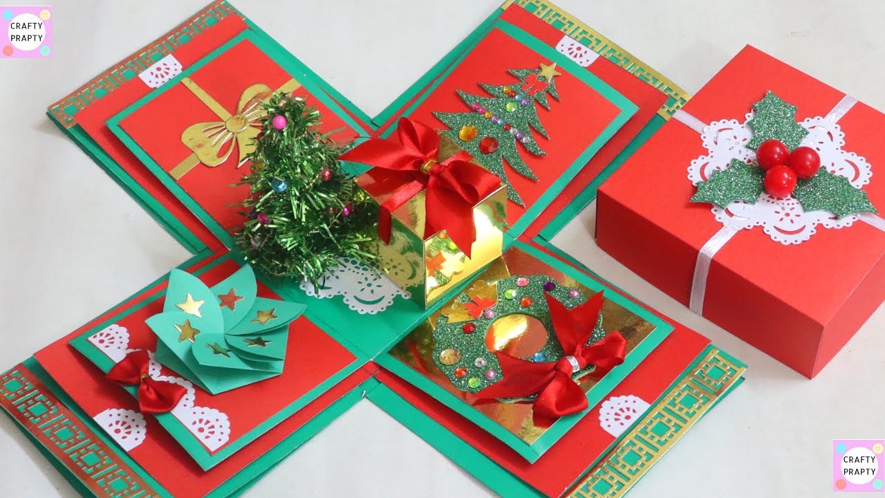 How to make Explosion box / DIY  Explosion Box  |Easy Gift Idea/ঘরে বসে সহজে তৈরি করুন Explosion box