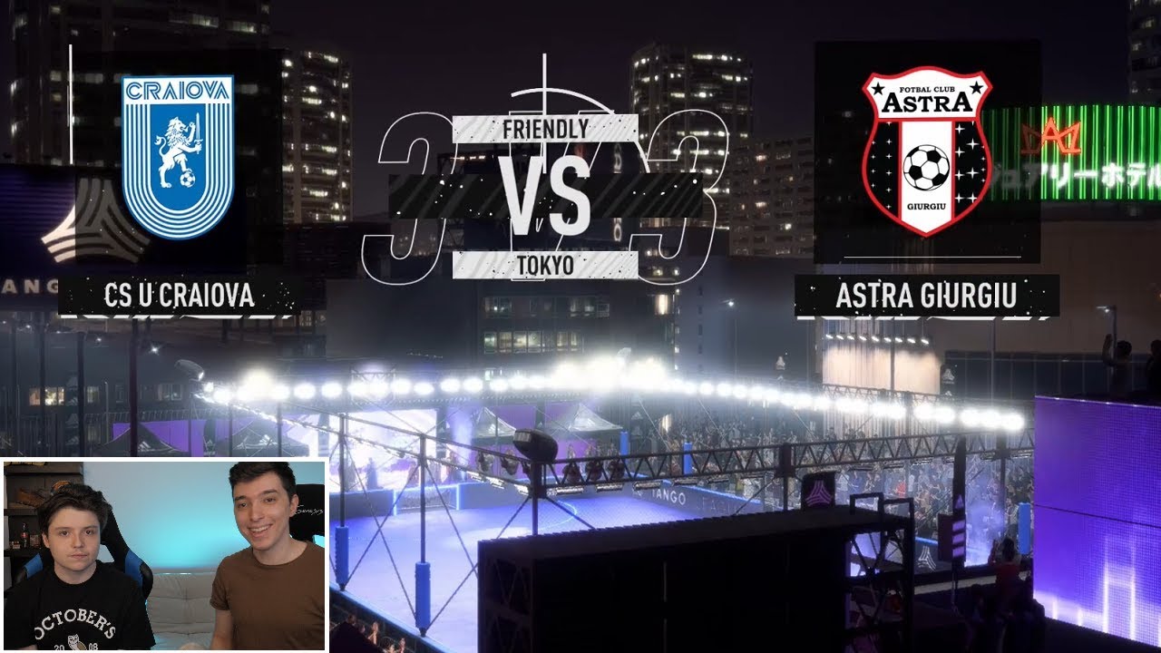 REVANSA LA VOLTA 3v3 LA TOKYO UNIVERSITATEA CRAIOVA VS ASTRA GIURGIU CU CALINACHO !!!