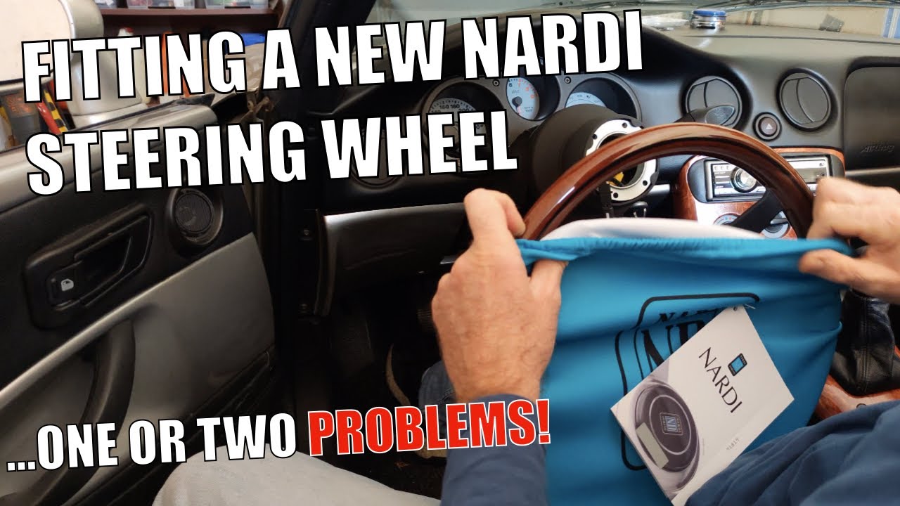How to fit Nardi wood steering wheel | Fiat Barchetta steering wheel | No Airbag warning light
