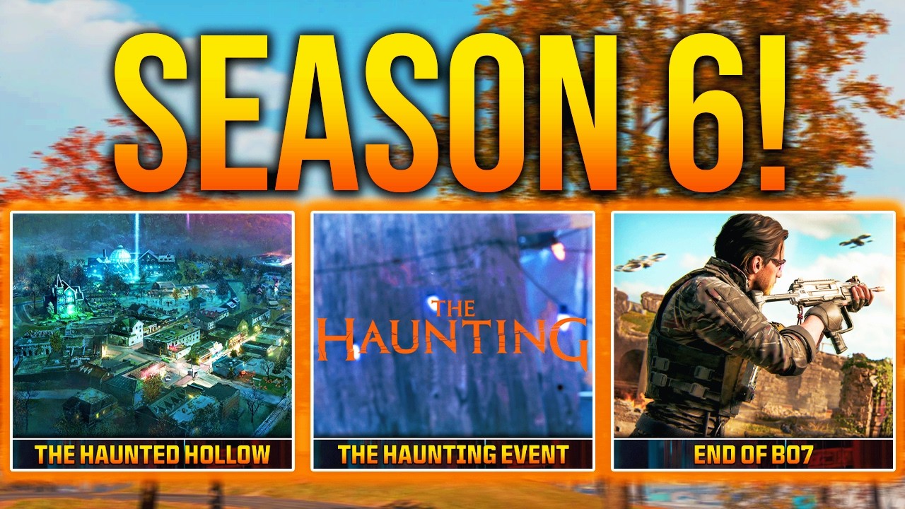 КРУПНОЕ ОБНОВЛЕНИЕ 6-ГО СЕЗОНА CALL OF DUTY! (The Haunting, финал BO7 и многое другое)