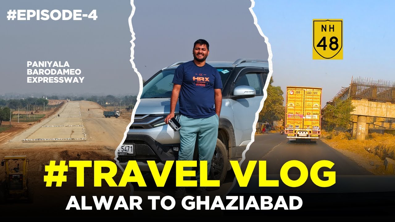 2770 km Solo Drive Journey Ends! Alwar to Ghaziabad | Final Episode 