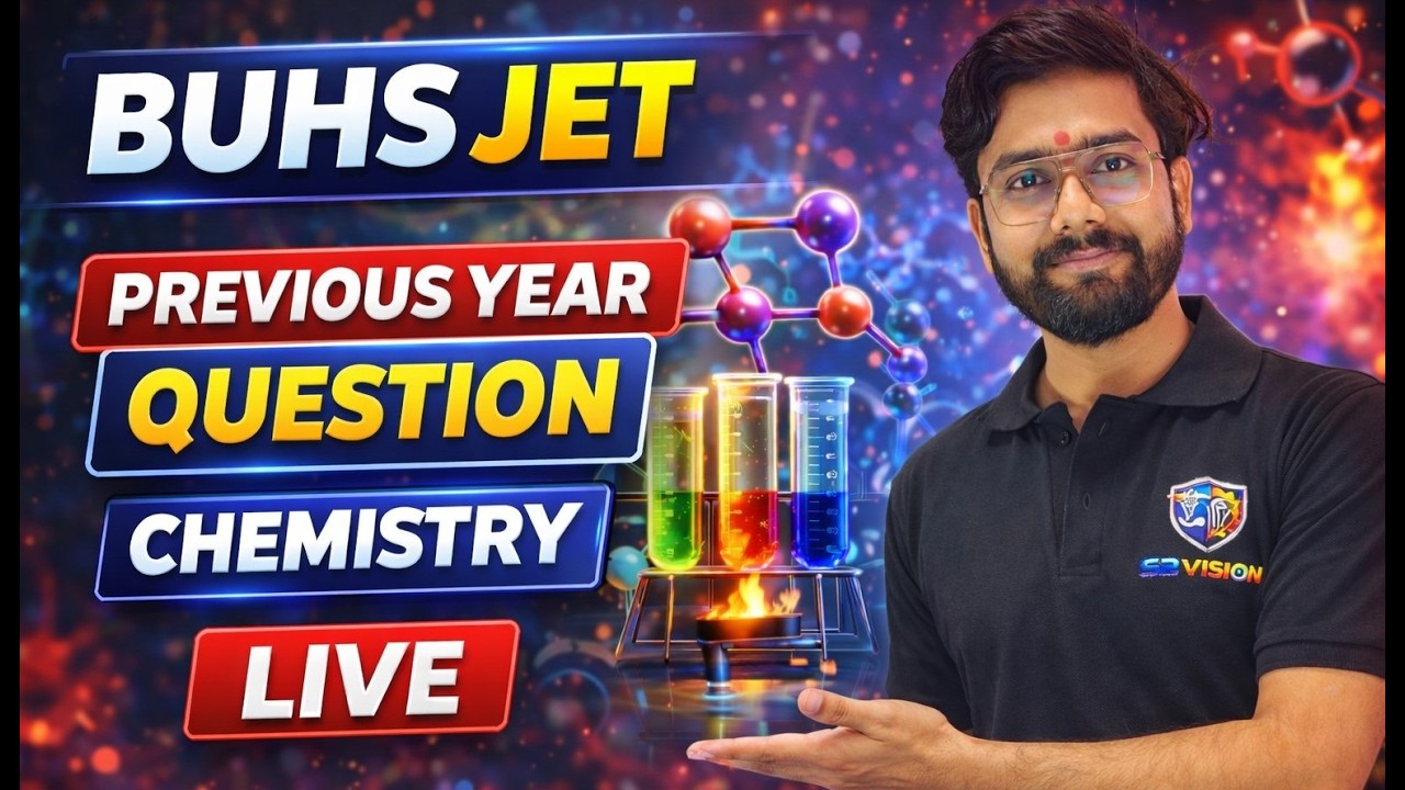 BUHS JET Chemistry Previous Year Question.