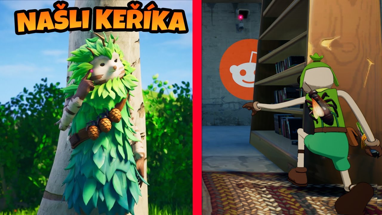 TAJNÉ SKRÝŠE VE FORTNITE - KEŘDDIT