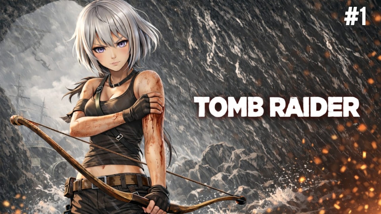TOMB RAIDER LIVE 🔥 || Lara Croft Survival Begins || FIRST TIME || #girlgamer #tombraider #live