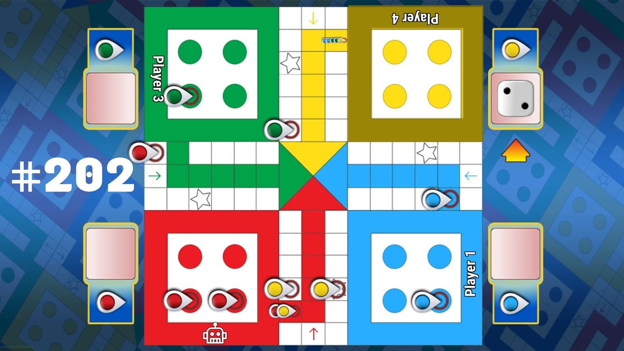 Offline Ludo King Match | Pro Gamer Strategy #202 #GamingCommunity #TabletopFun #SkillPlay