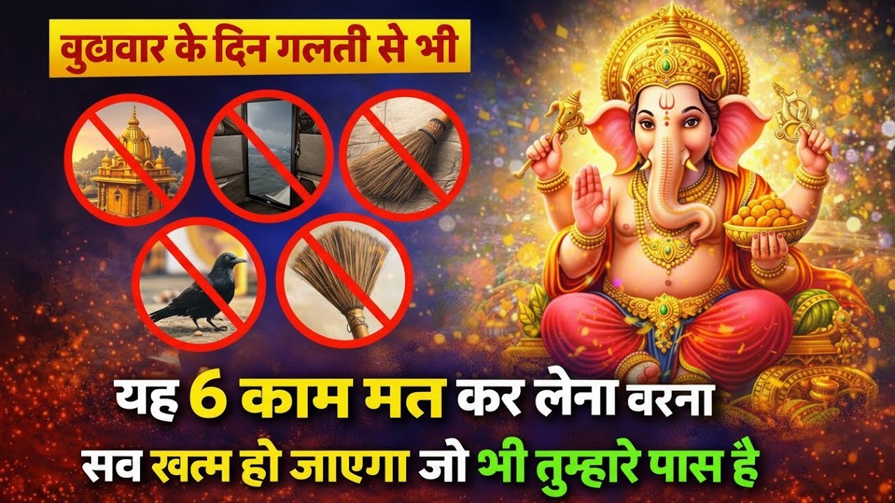 बुधवार के दिन भूलकर भी न करें ये 6 गलतियां, वरना सब बर्बाद हो जाएगा! | Budh Grah Rules & Remedies