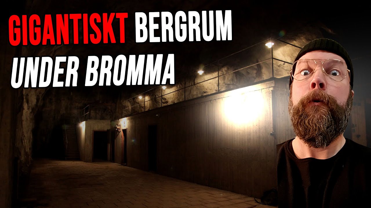 Brommas bortgl&ouml;mda bergrum fr&aring;n civilf&ouml;rsvarets dagar
