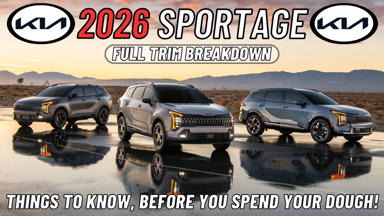 2026 Kia Sportage | Every Trim Detailed for Kias #1 Seller!