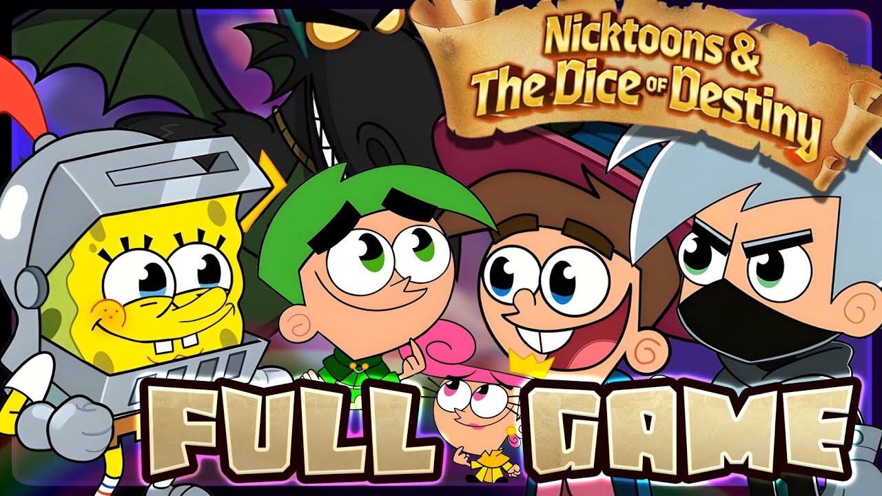 Nicktoons & The Dice of Destiny FULL GAME Longplay (X|S, PS5, Switch)