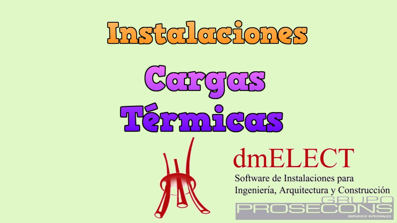 Instalación de cargas térmicas DMELECT