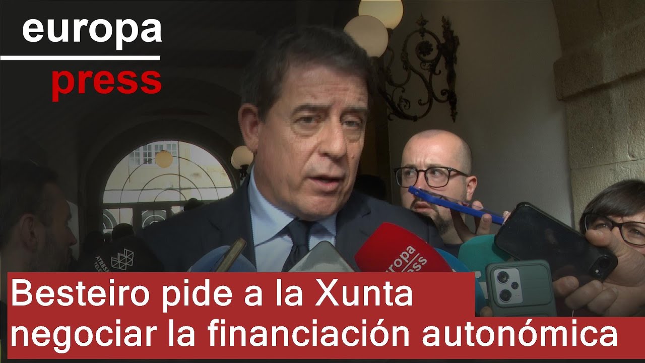 Besteiro insta a la Xunta a sentarse a negociar el modelo de financiación autonómica