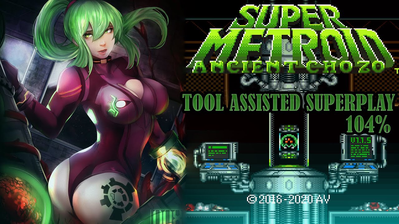 [TAS] SNES - Super Metroid Ancient Chozo - 104%