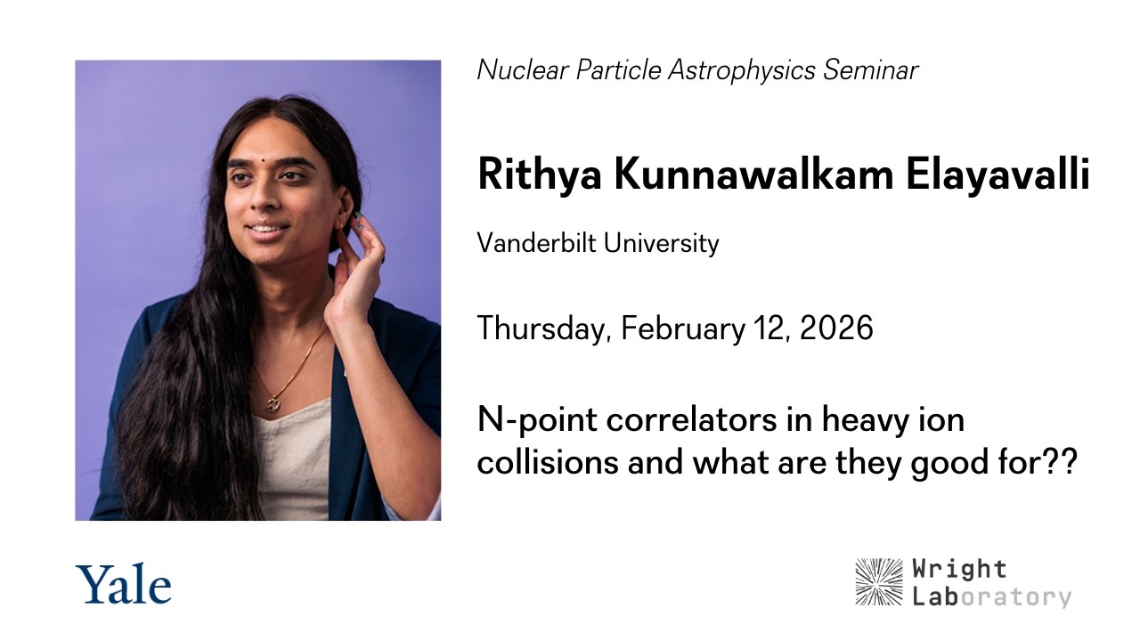 Yale Wright Lab NPA Seminar: Rithya Kunnawalkam Elayavalli, Vanderbilt University
