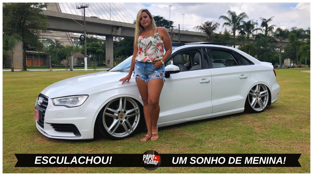 É DE MENINA! | Um Sonho, Audi A3 1.4 Turbo Sedan | Baixo nas 19 da Porsche | Exagero!