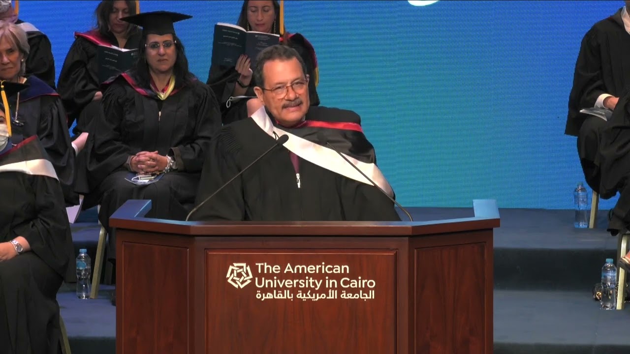 School of Global Affairs and Public Policy 2022 Commencement Address: Ahmed Darwish