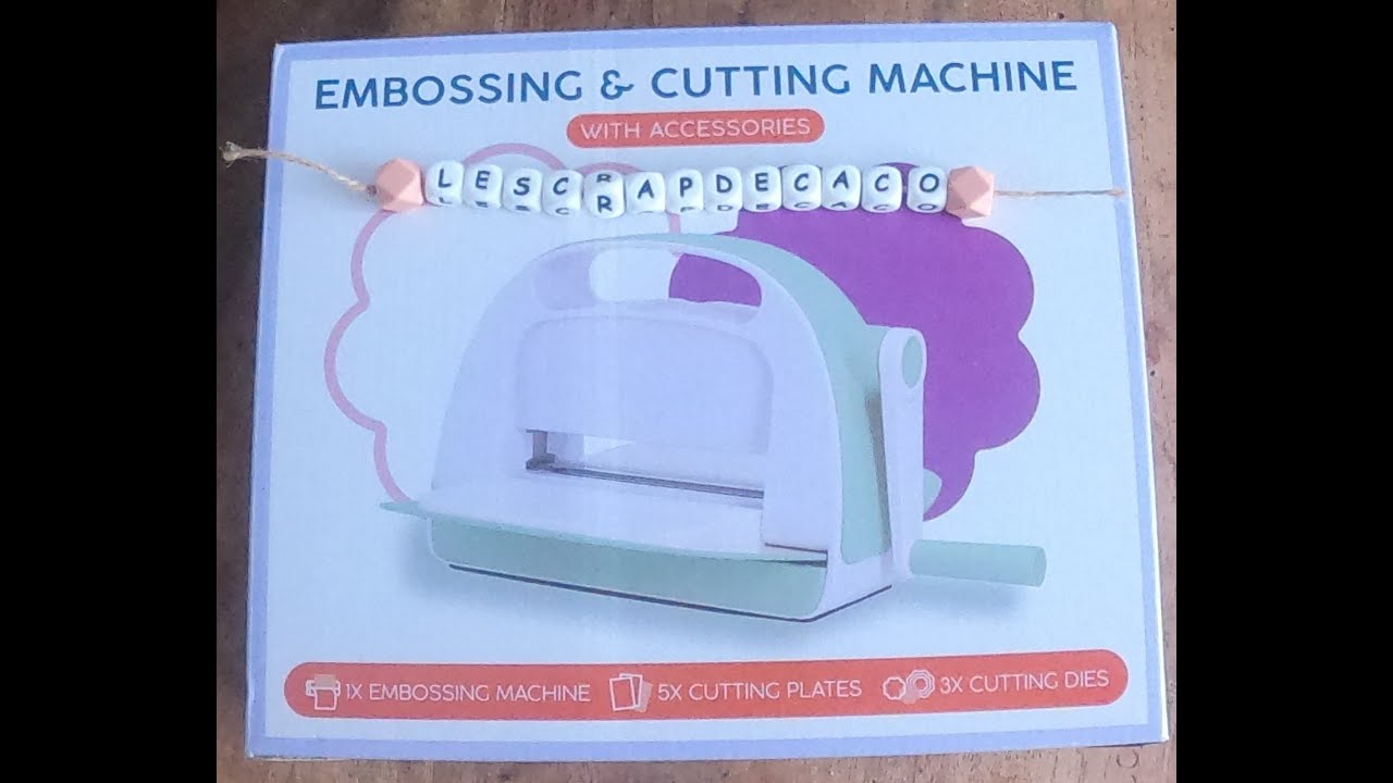top ou flop embossing et cuting machine action