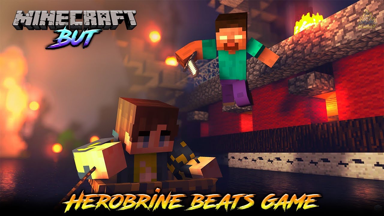 Minecraft, But HEROBRINE Beats Game for Me | in Telugu | Maddy Telugu Gamer