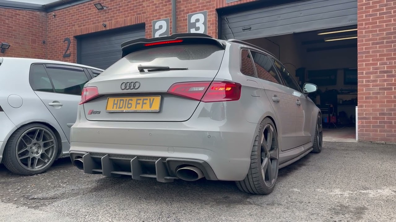 Audi RS3 (8V) 2.5TFSI CZGB Stage 2 - switchable overrun pops and exhaust valve control MED17.1.1