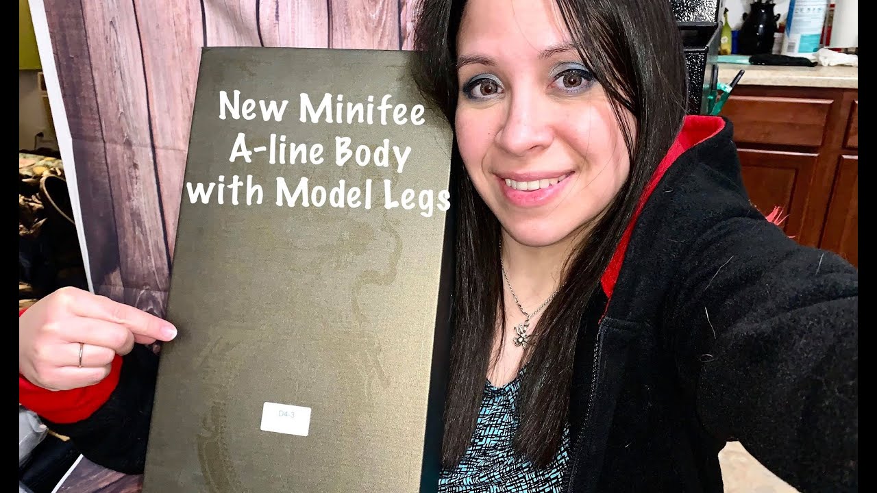 New Minifee A-line Body with Model Legs: With Cutie Legs Comparison (Warning: Doll Nudity)