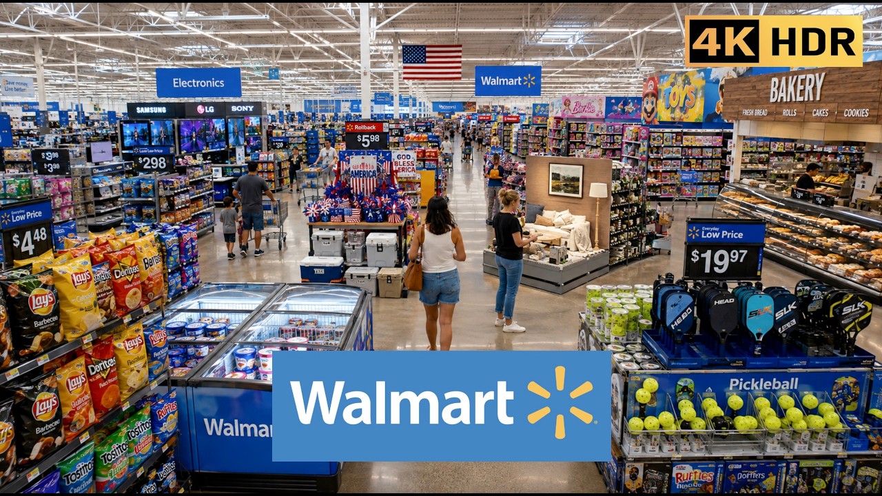 Inside This MASSIVE Walmart in Texas 🇺🇸 | 4K Store Tour